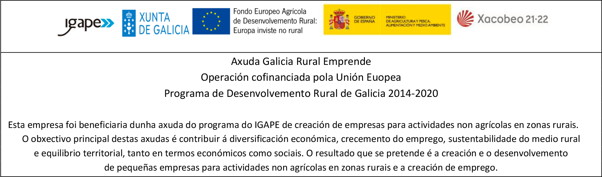 Axuda Galicia Rural Emprende